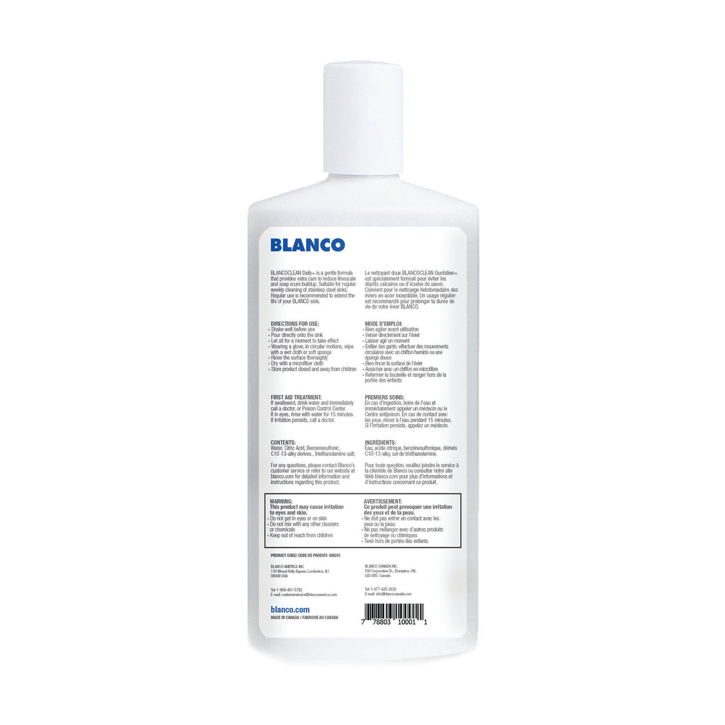 Blanco BlancoClean Daily+ Stainless Steel Sink Cleaner
