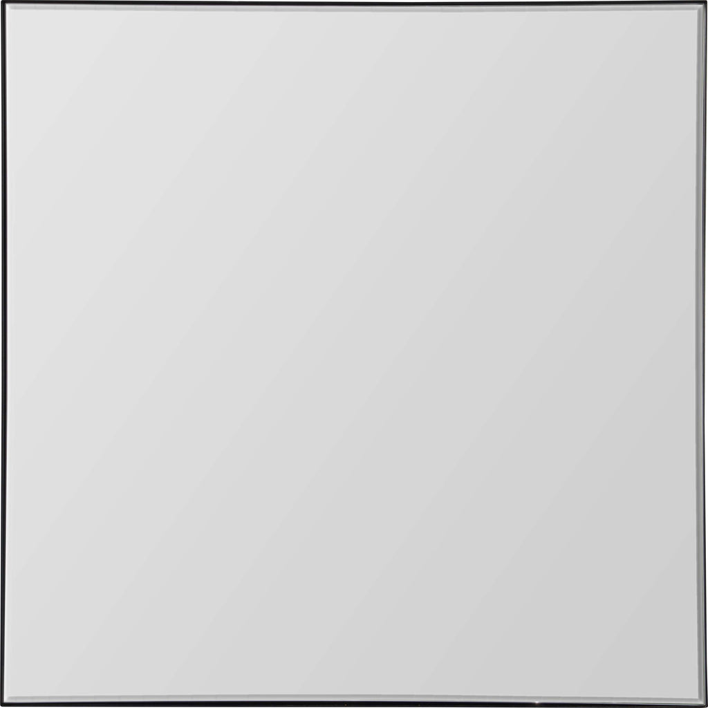 Renwil Greer Wall 35.5" Tall Square Wall Mirror - Black