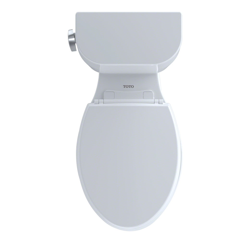 TOTO Entrada Two Piece Elongated 1.28 GPF Universal Height Toilet