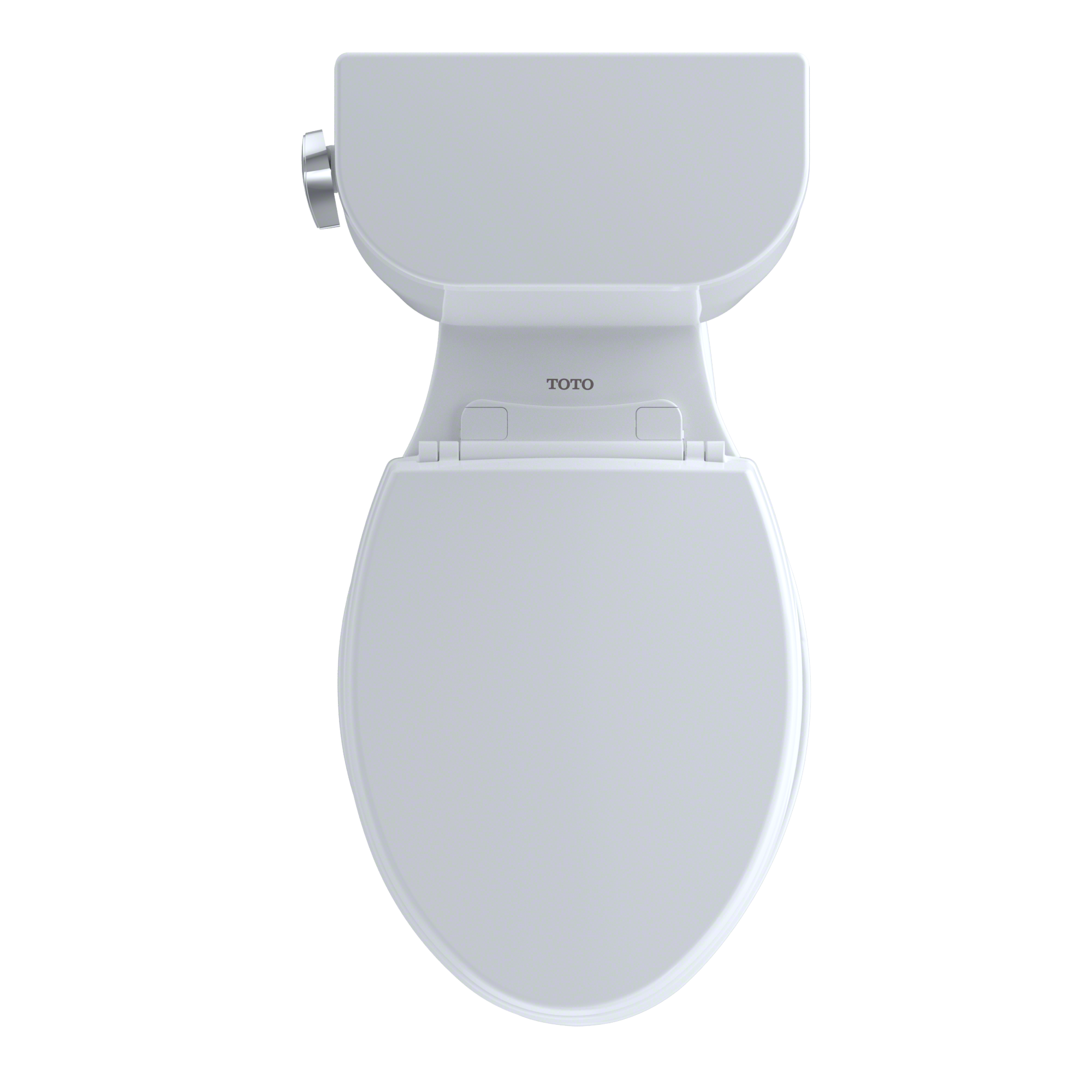 TOTO Entrada Two Piece Elongated 1.28 GPF Universal Height Toilet