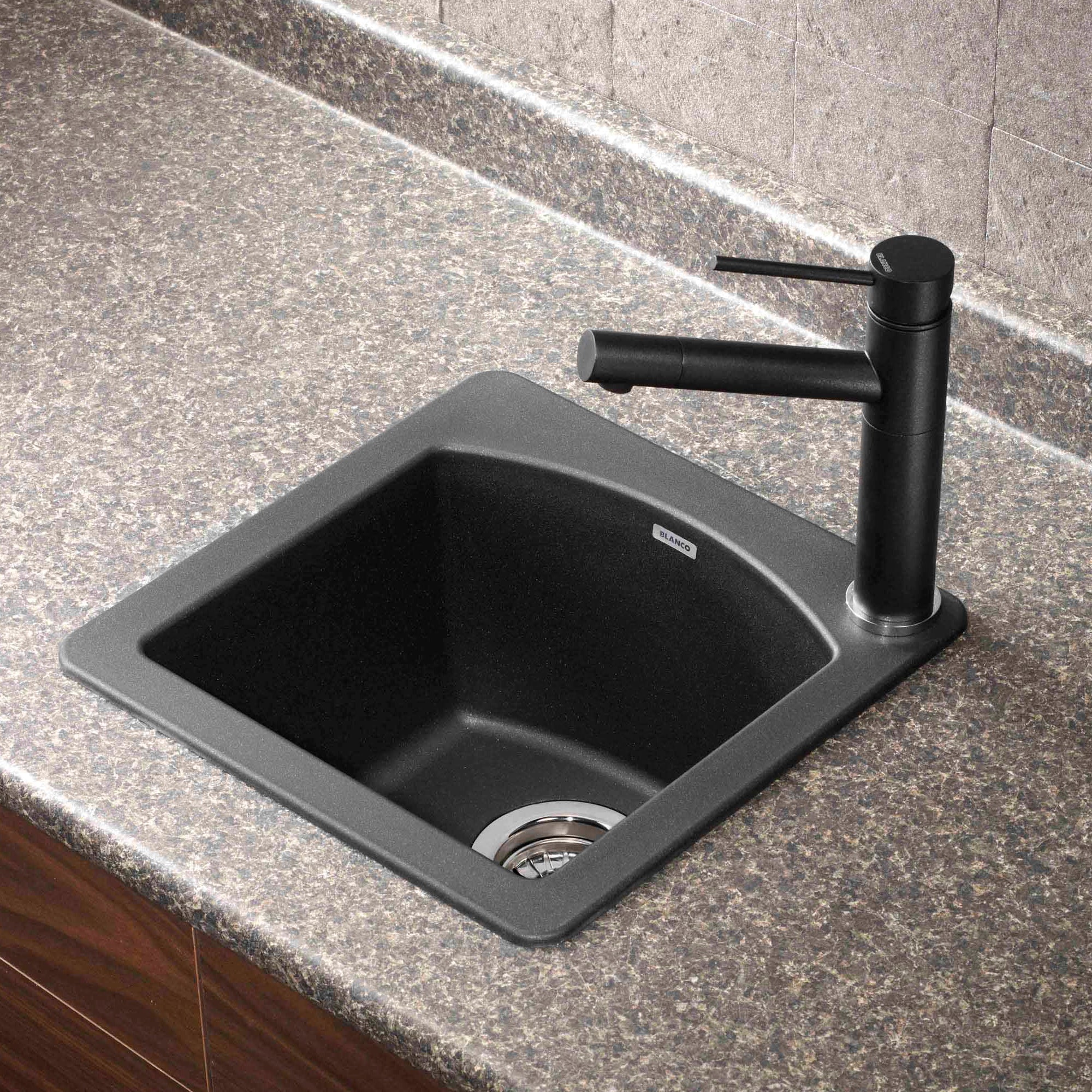 Blanco Diamond Silgranit 15" Dual Mount Bar Sink
