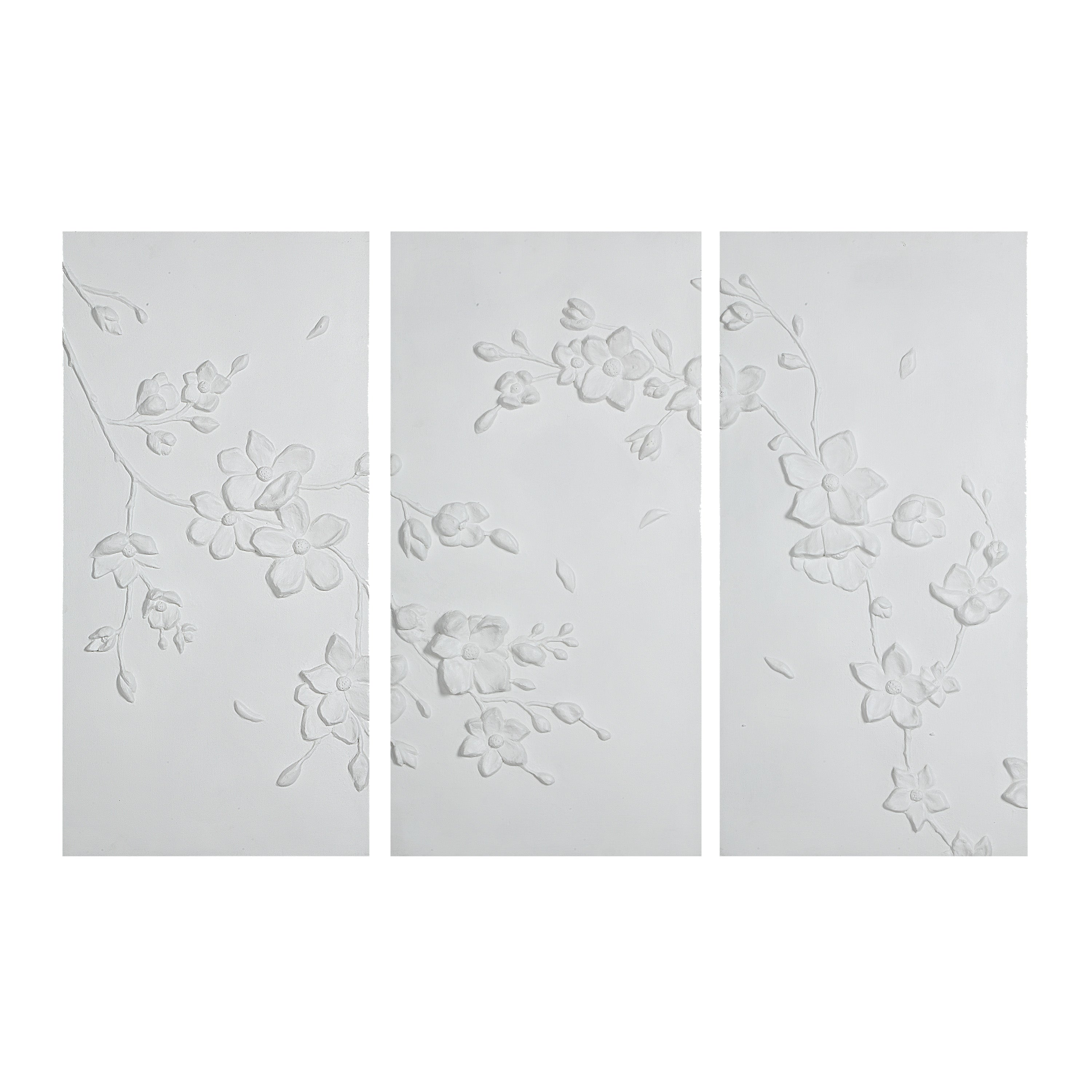 Renwil Beaudelaire 20" Wide Wall Decor - Matte White