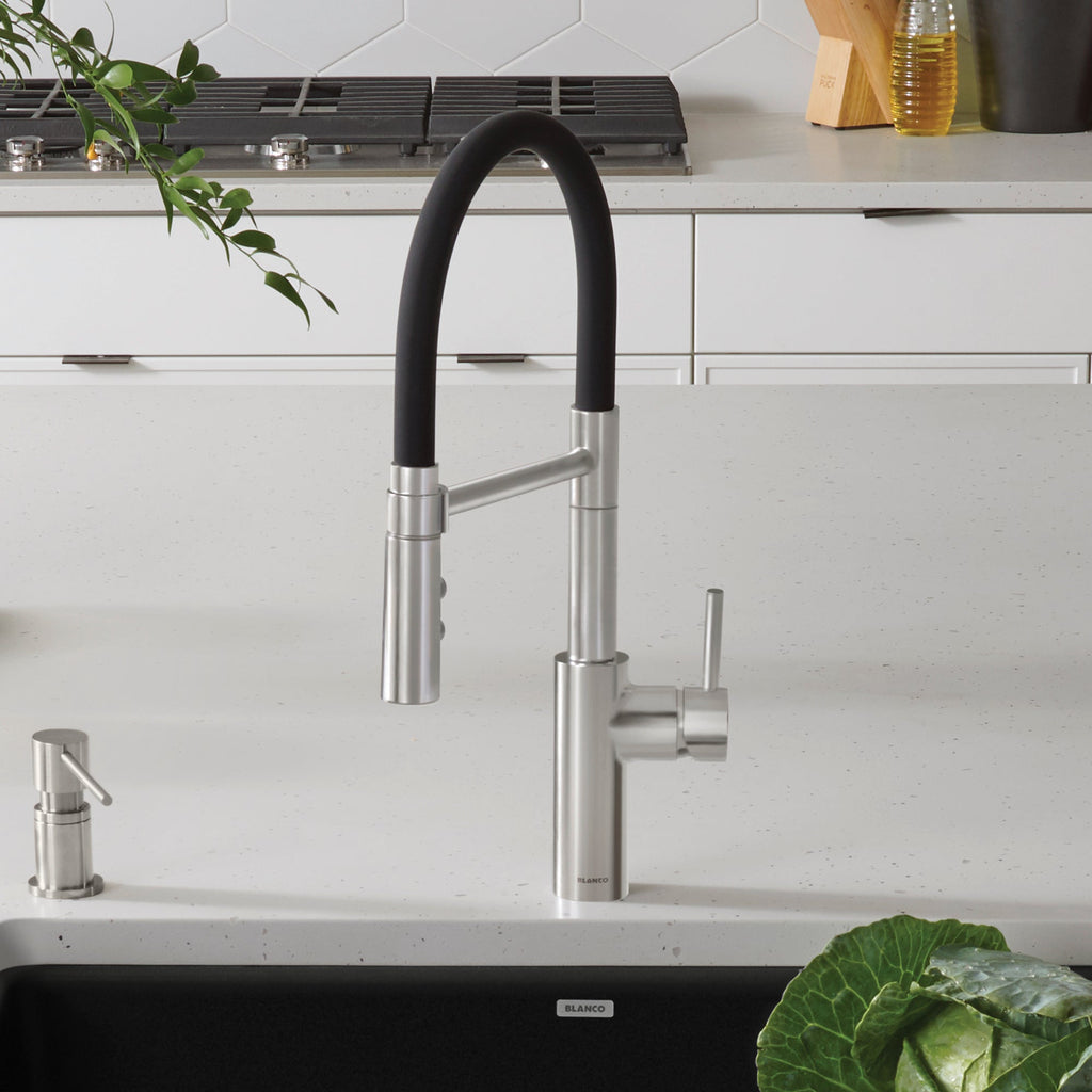 Blanco Catris Flexo Semi-Pro Pull-Down Dual-Spray Kitchen Faucet