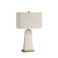Everren Nisrine 28" Height Table Lamp - Off-White With Gold