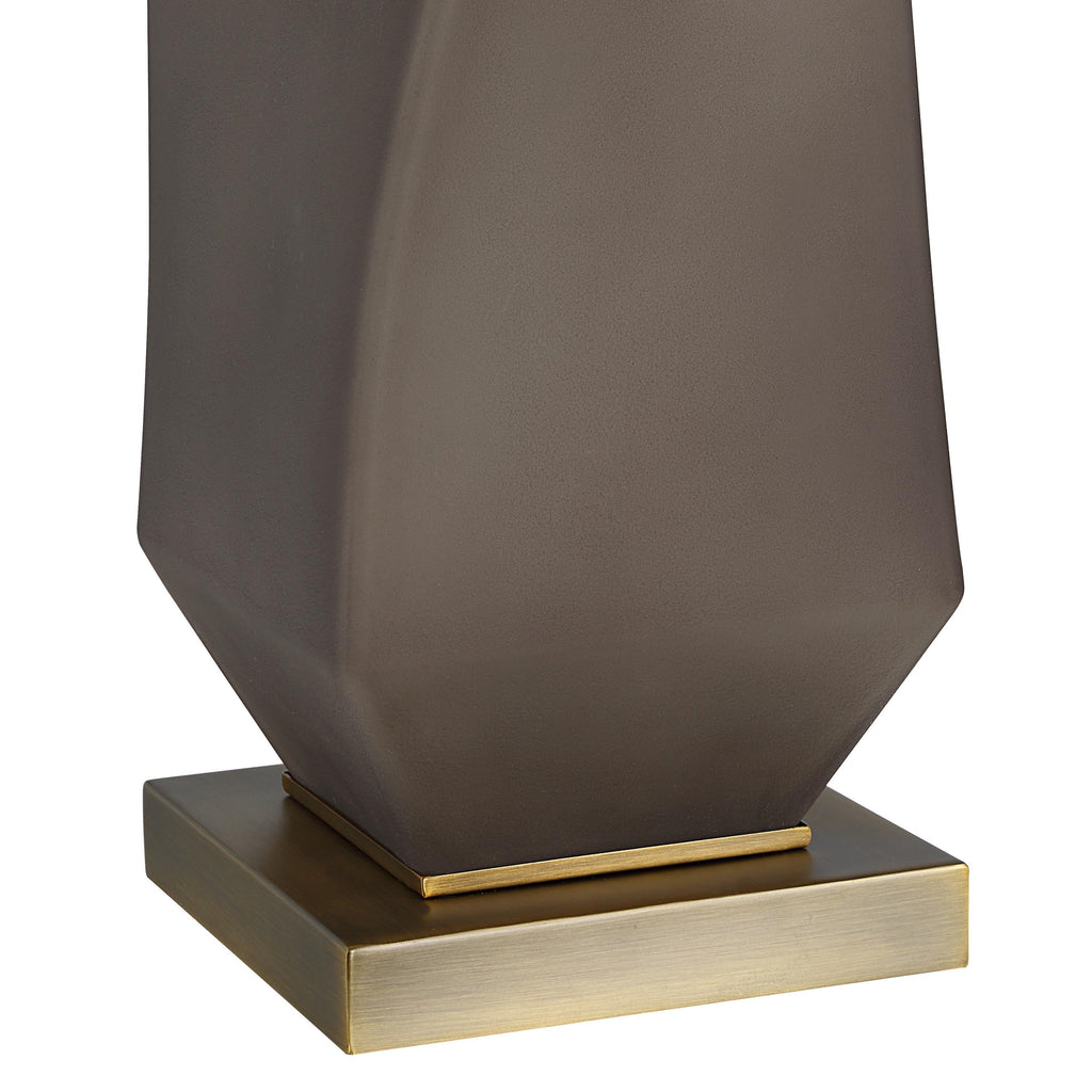 Everren Mallorca 32" Height Table Lamp - Smoke Gray