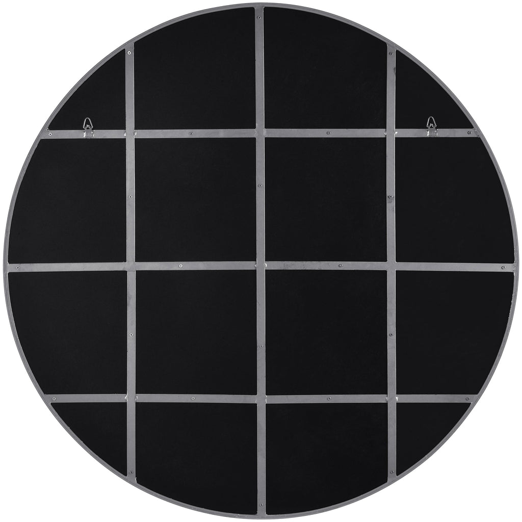 Renwil Thallo 48" Tall Round Wall Mirror - Yellow