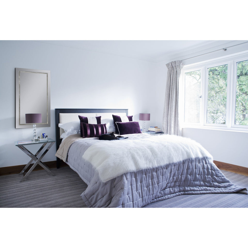 Renwil Stanton 24" Tall Rectangle Wall Mirror - Grey