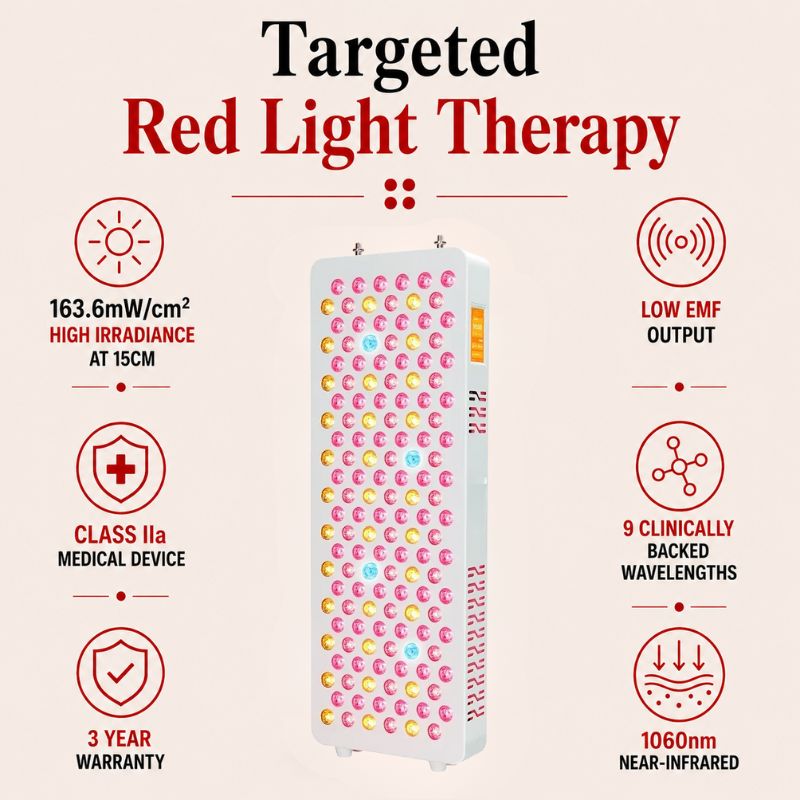 SS200 Red Light Panel With 1060nm