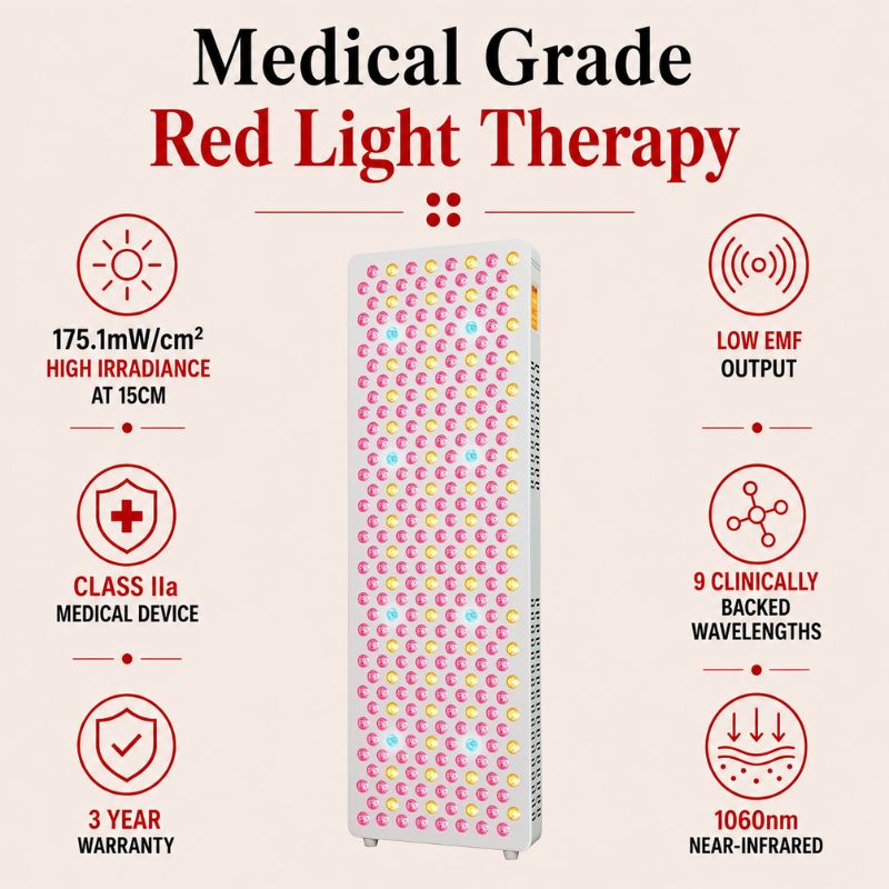SS300 Pro Red Light Panel With 1060nm