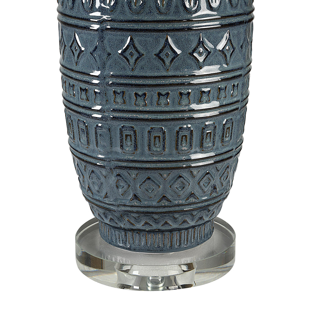 Everren Spirea 30.47" Height Table Lamp - Blue