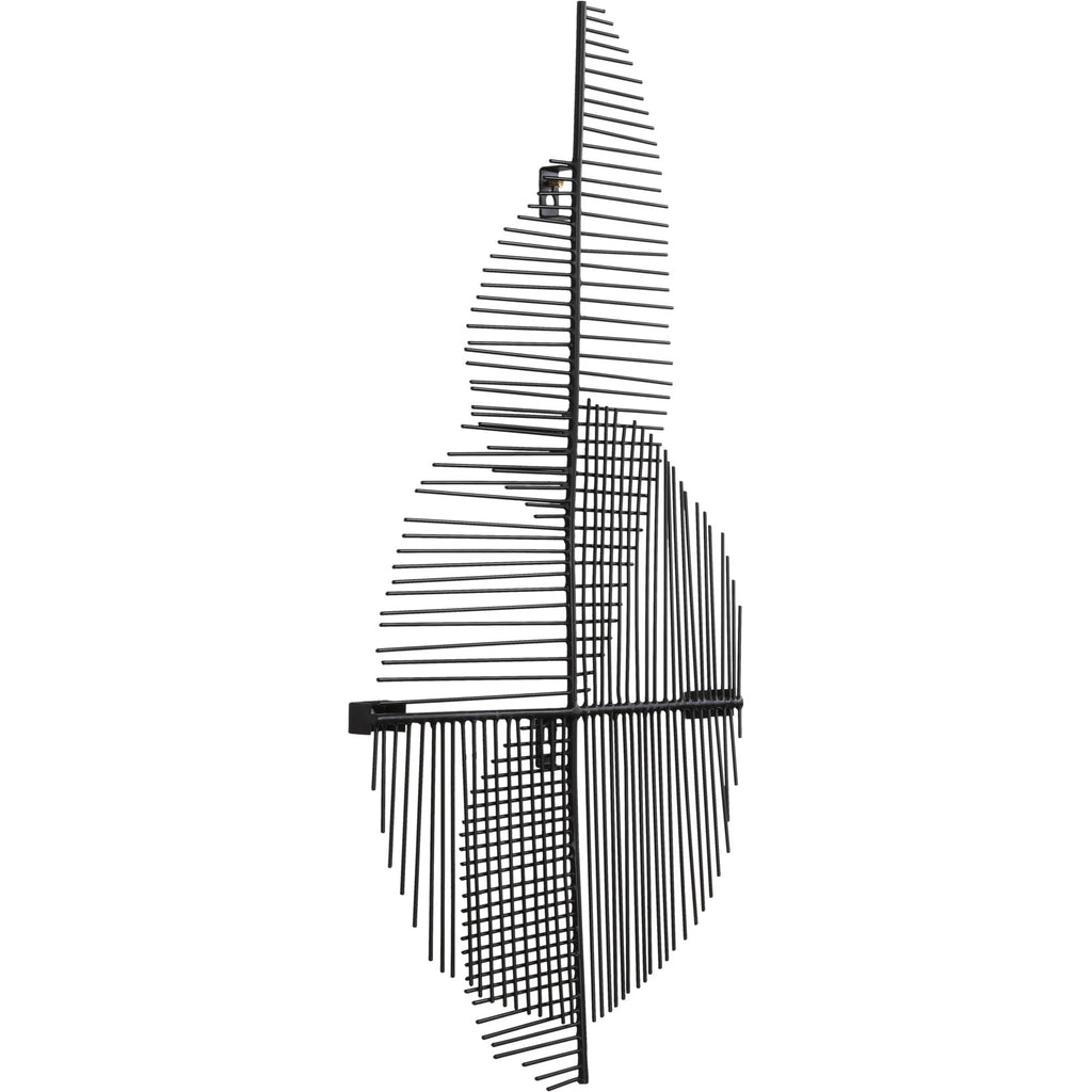 Renwil Brenner 27.8" Wide Wall Art - Black Powder