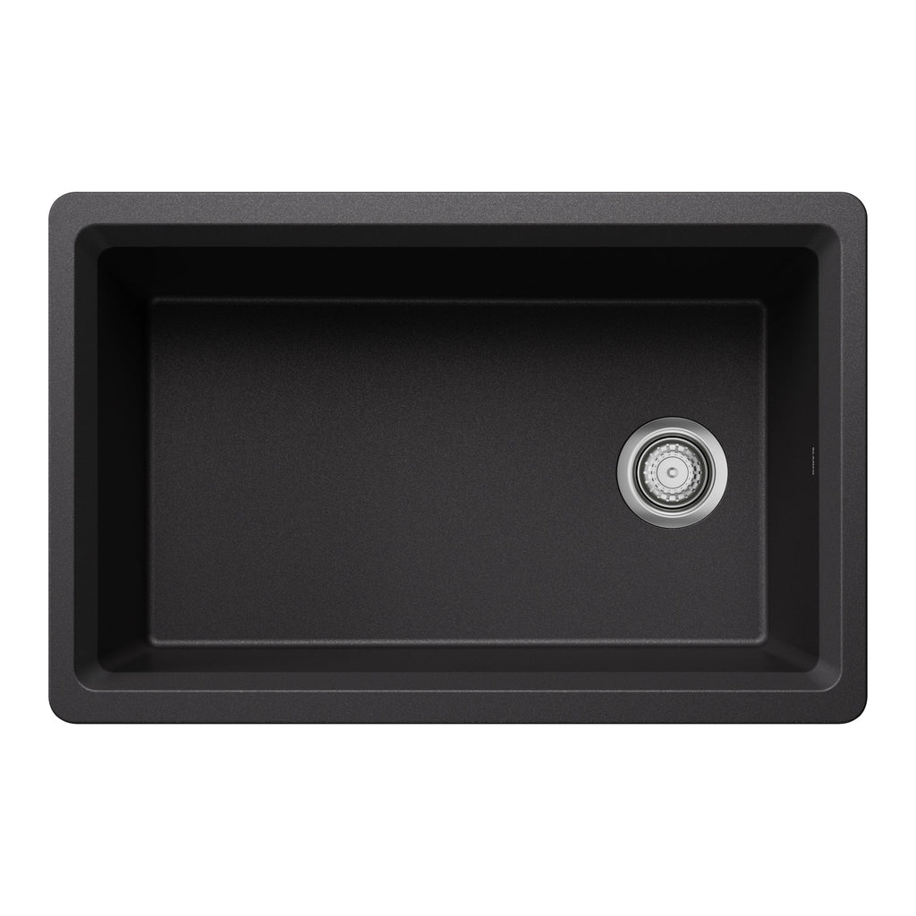 Blanco Inteos Silgranit 30" Single Bowl Reversible Undermount Workstation Kitchen Sink