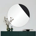 Renwil Aver 39.5" Tall Round Wall Mirror