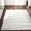 Renwil Hazel 8 x 10 Power Loomed Indoor Rug - Cream