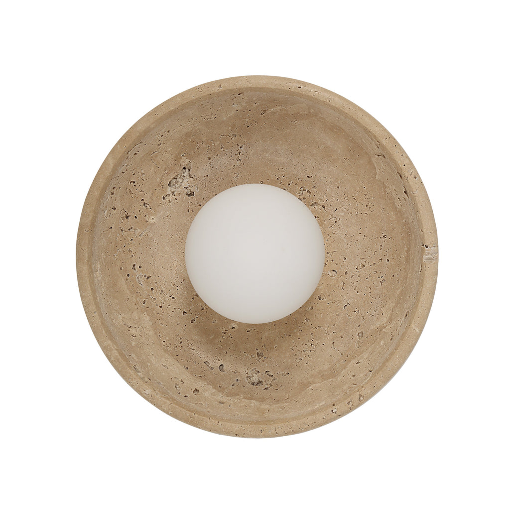 Renwil Myrtos 4.92" Height Wall Sconce - Beige