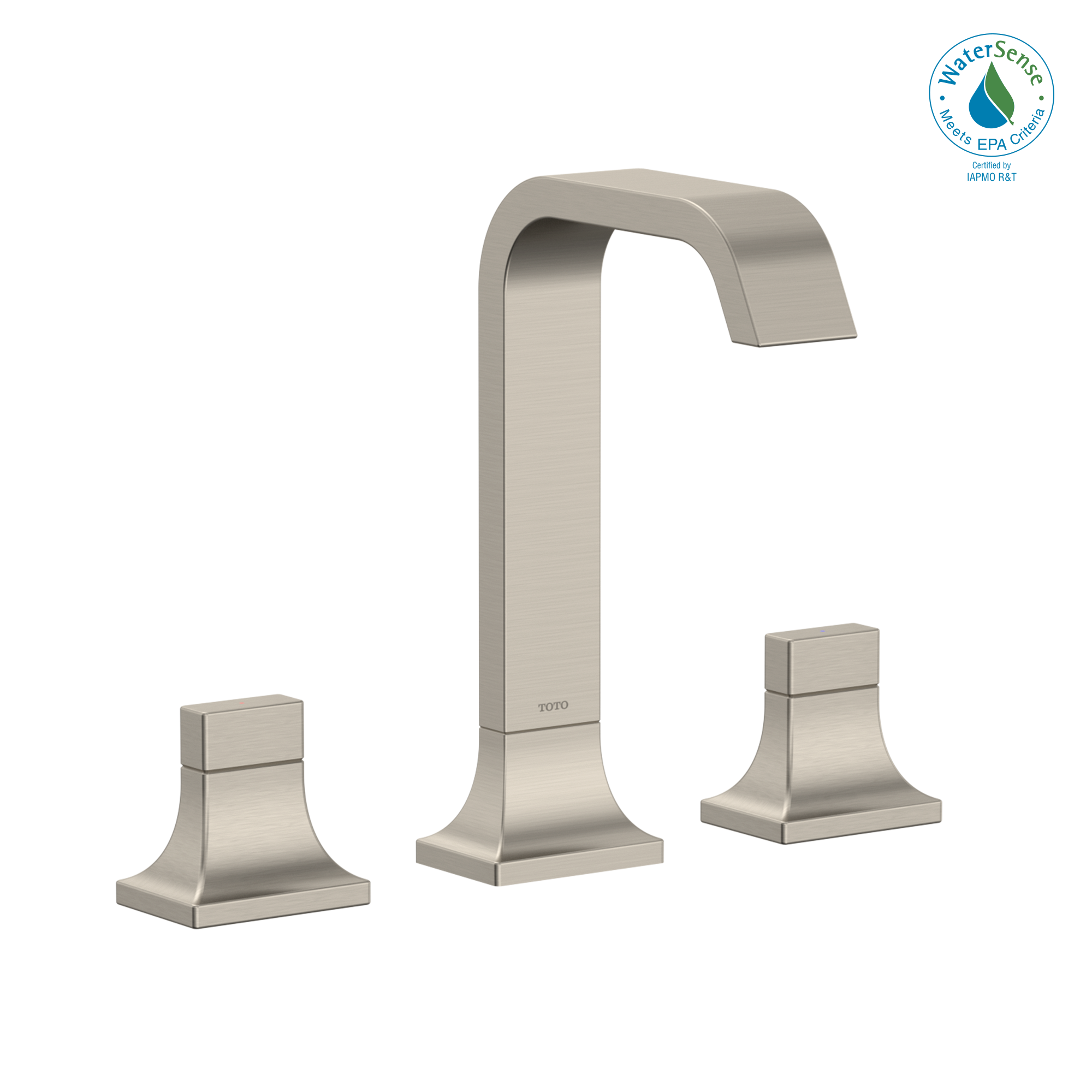 TOTO GC 1.2 GPM Two Handle Widespread Bathroom Sink Faucet