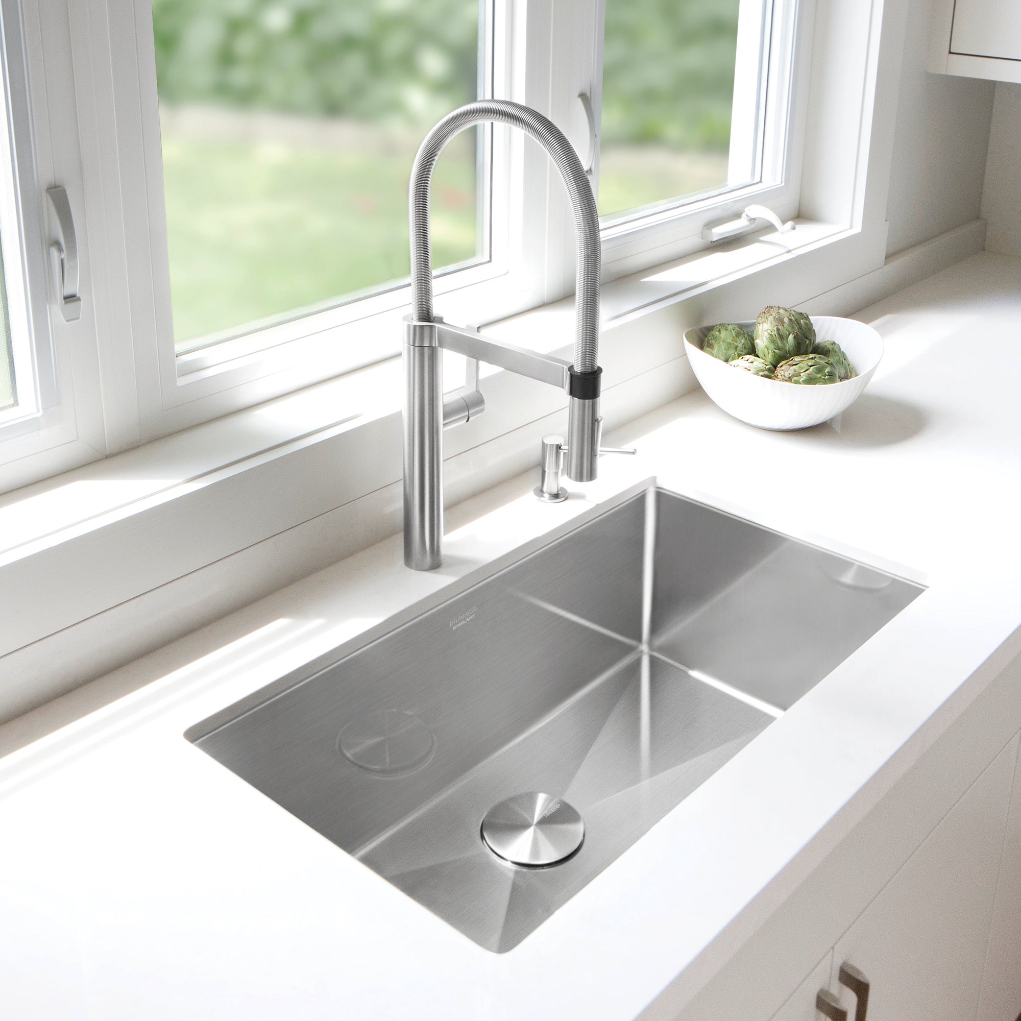 Blanco Radius R10 32" Super Single Bowl Undermount Stainless Steel Kitchen Sink