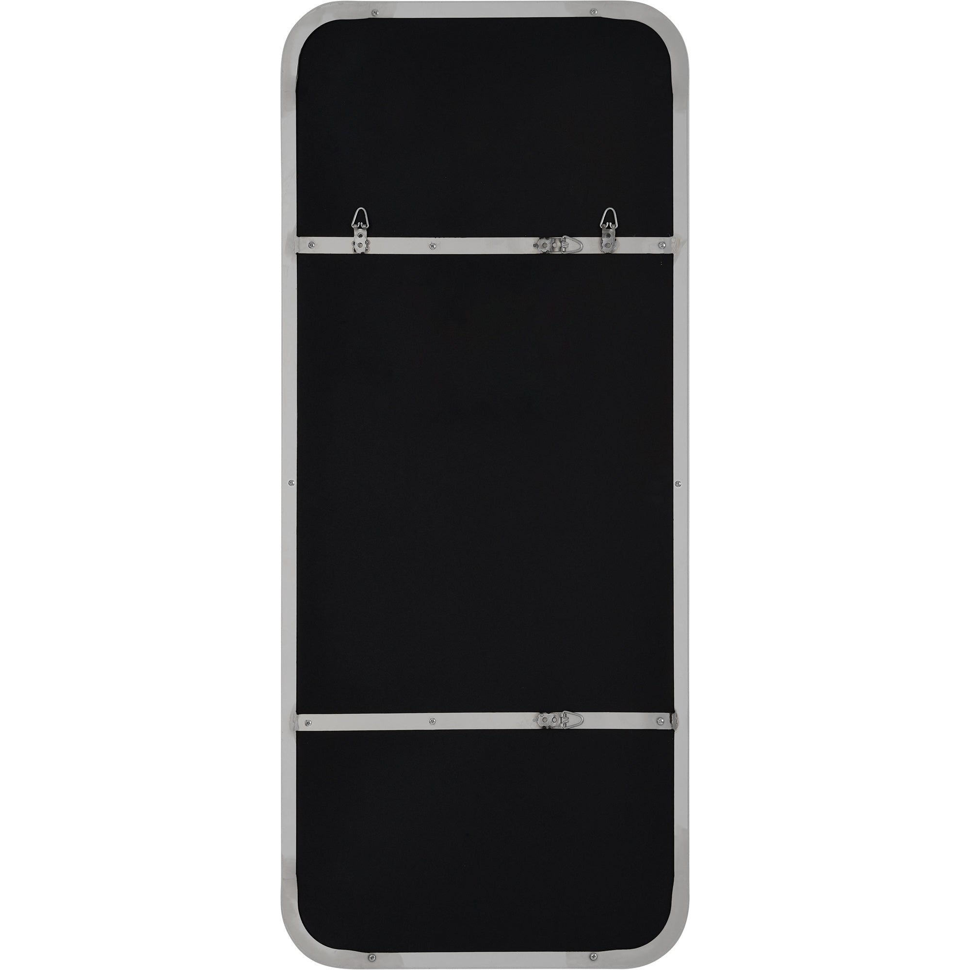 Renwil Delphinus 46" Tall Rectangle Wall Mirror - Grey