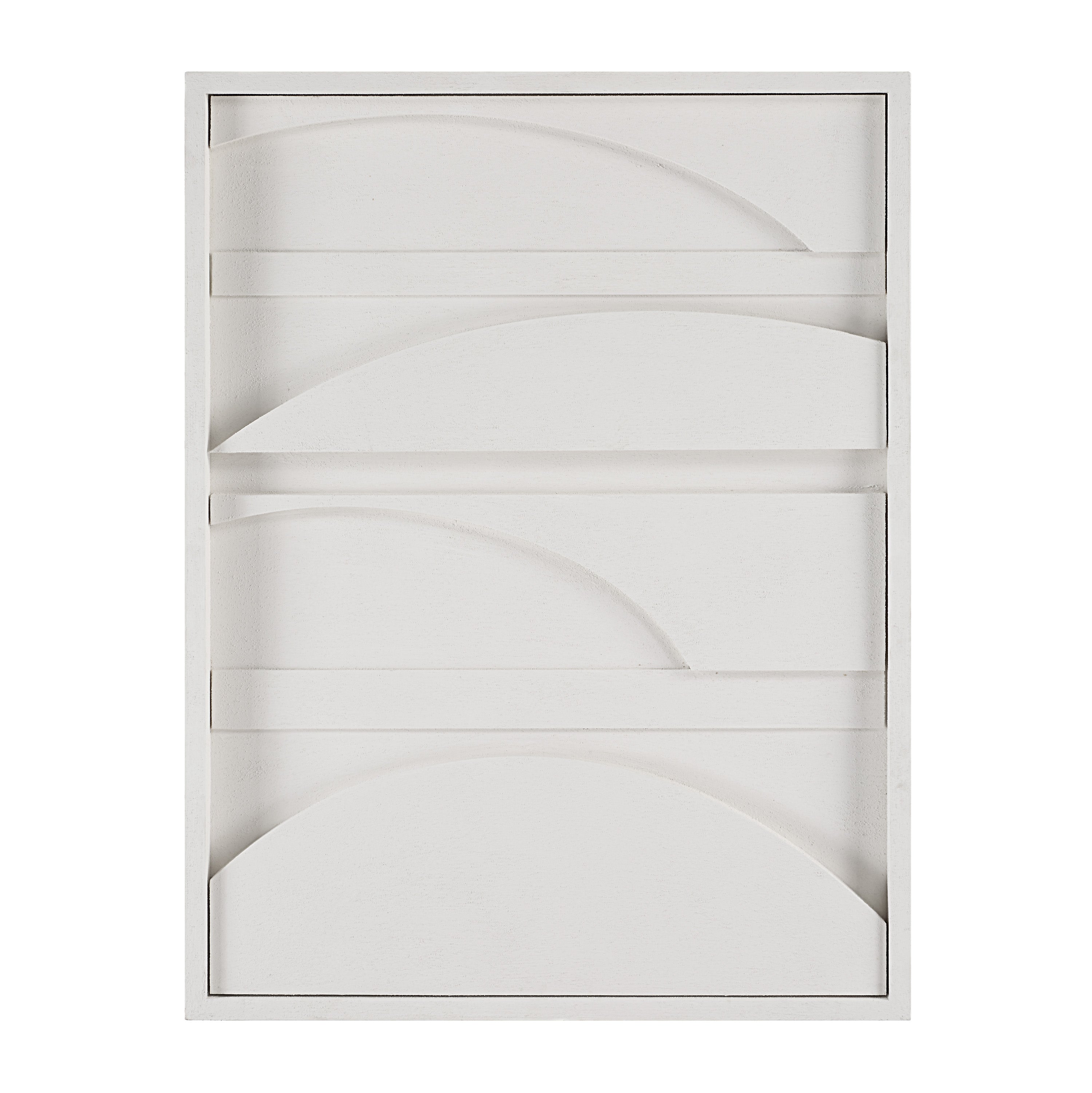 Renwil Cadieu x 30" Wide Wall Decor - Matte White