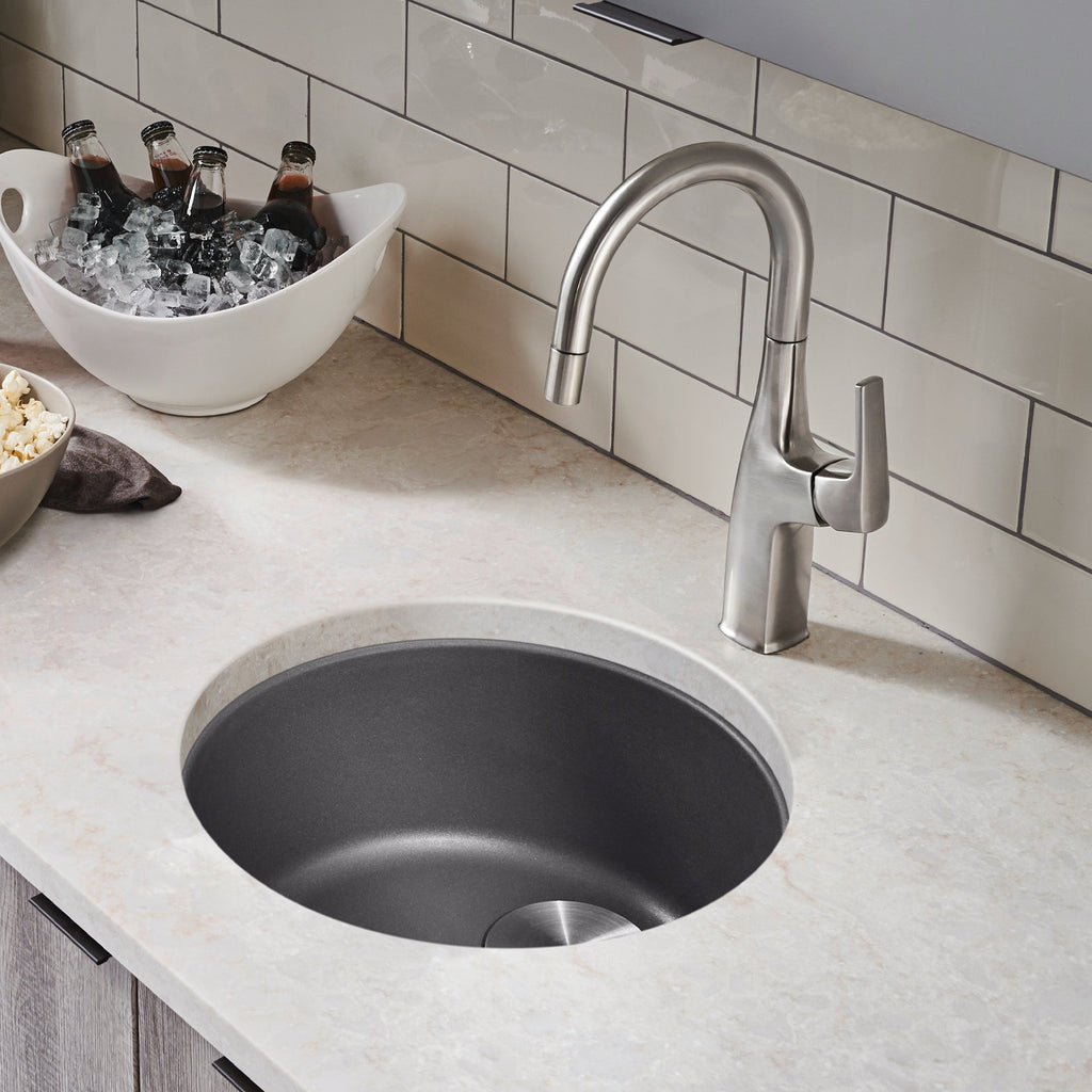 Blanco Rondo Silgranit 18" Dual Mount Bar Sink