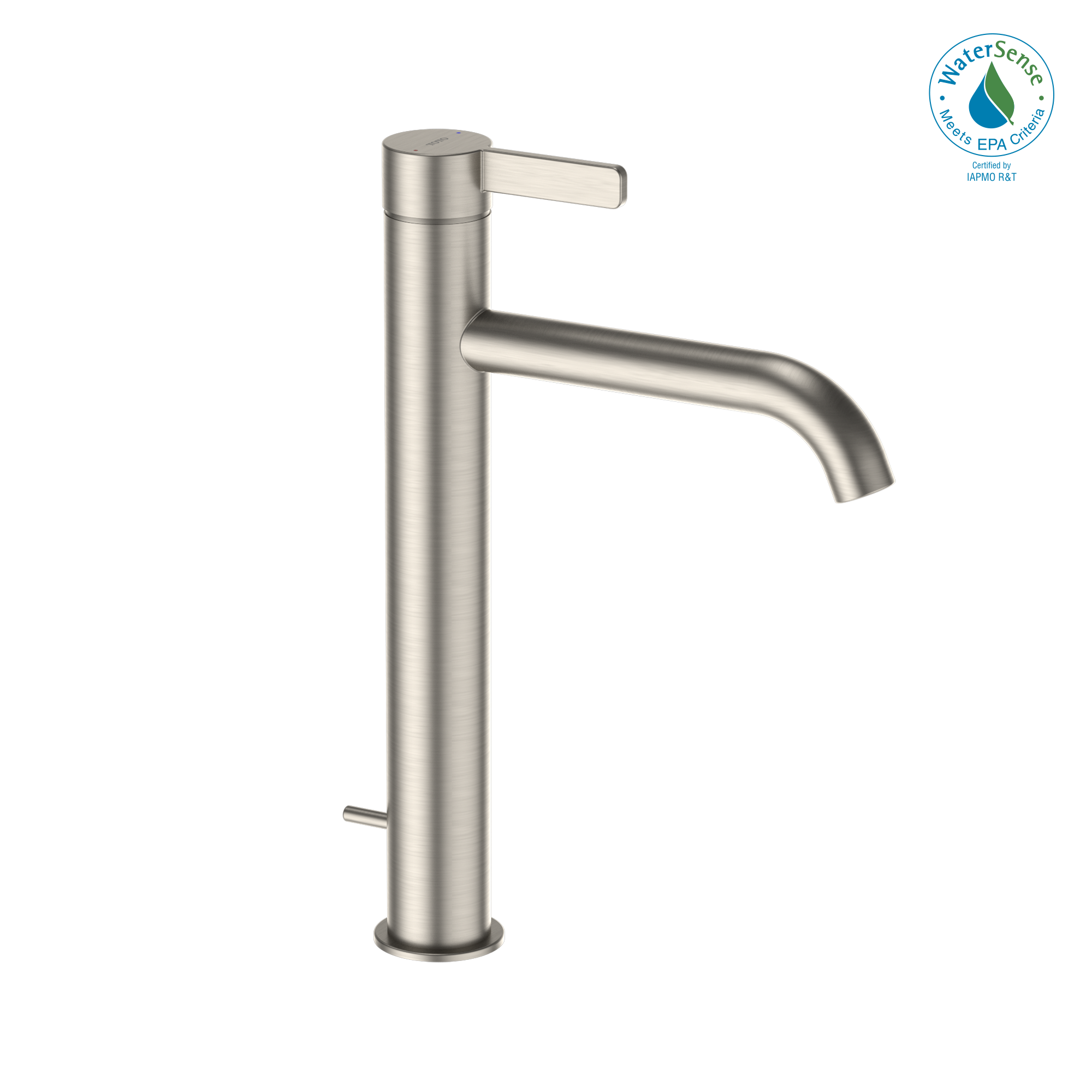 TOTO GF 1.2 GPM Single Handle Vessel Bathroom Sink Faucet with Comfort Glide Technology