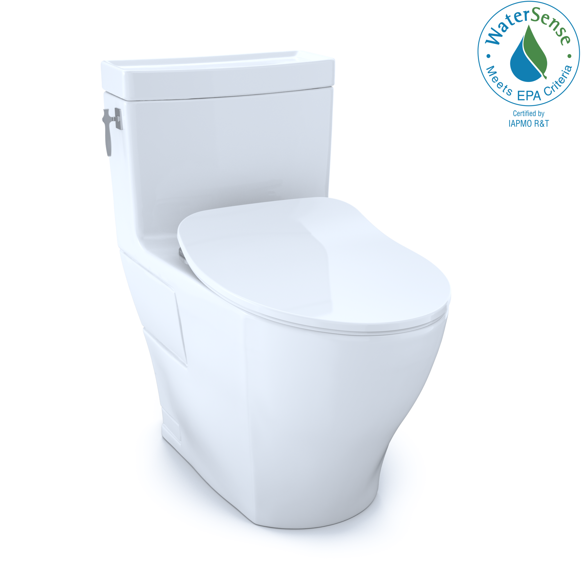 TOTO Aimes One Piece Elongated 1.28 GPF Toilet with Cefiontect and Softclose Seat - Washlet+ Ready