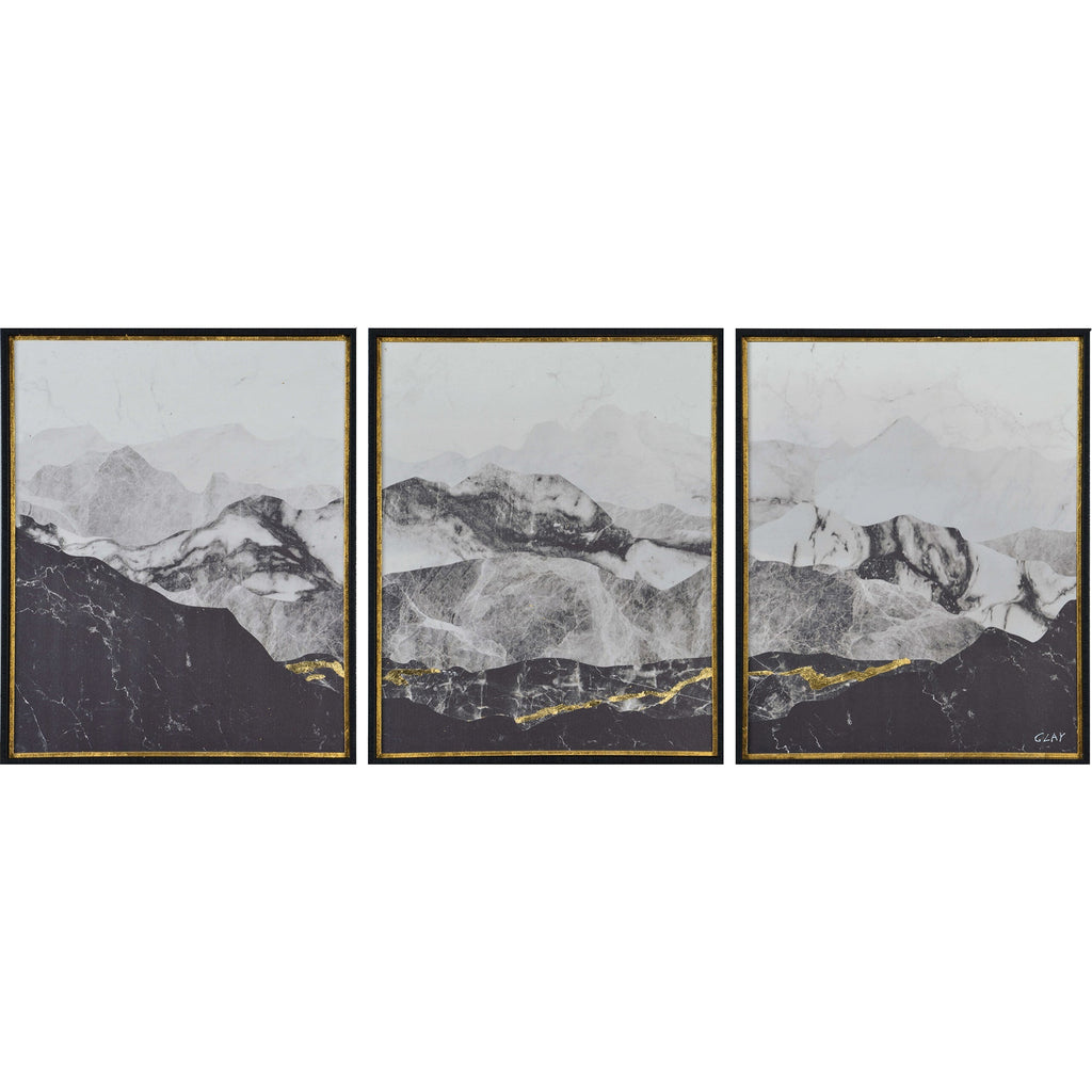 Renwil Manford 17.5" Wide Wall Art - Charcoal