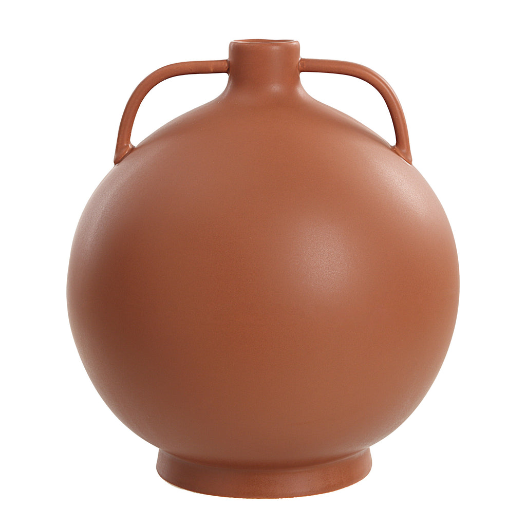 Renwil Delphi Indoor Ceramic Vase - Matte Terracotta