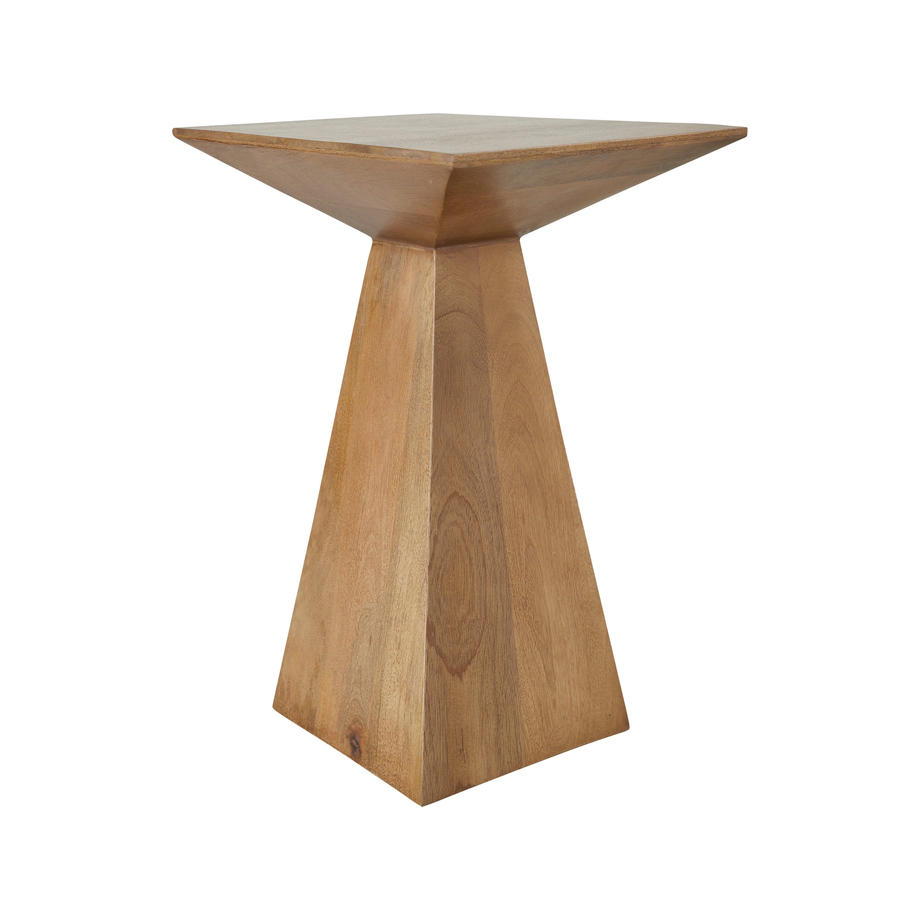 Renwil Garnett Indoor Mango Wood Side Table - Light Brown