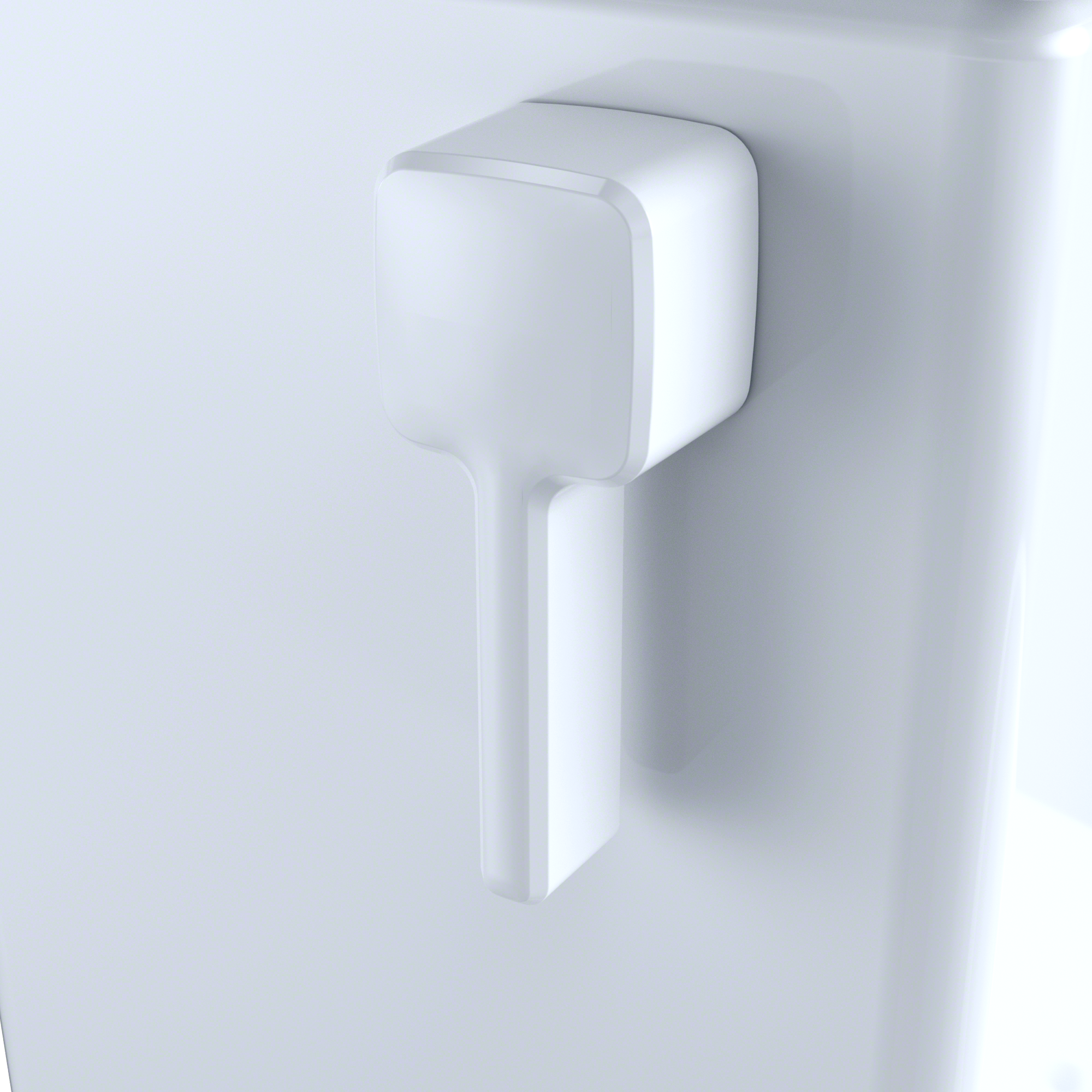 TOTO Trip Lever Handle with Spud and Mounting Nut - Left Hand