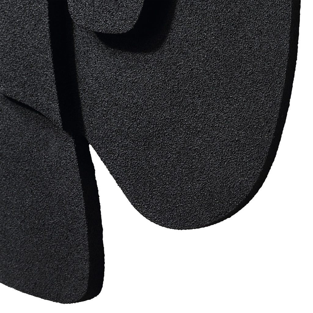 Renwil Scorpio 65" Wide Wall Decor - Te xture Matte Black