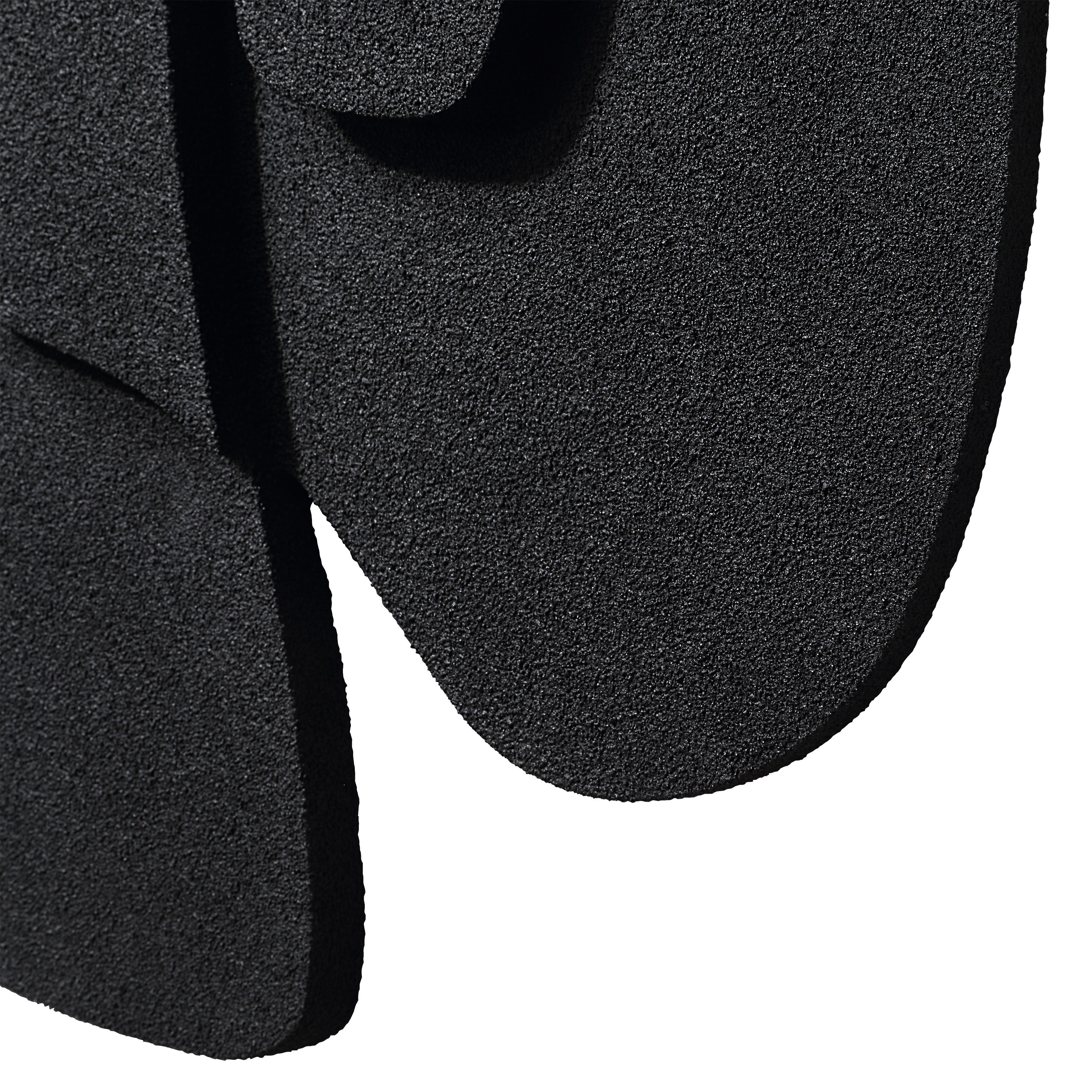 Renwil Scorpio 65" Wide Wall Decor - Te xture Matte Black