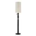 Everren Pheonix 68" Height Floor Lamp - Matte Black Wash