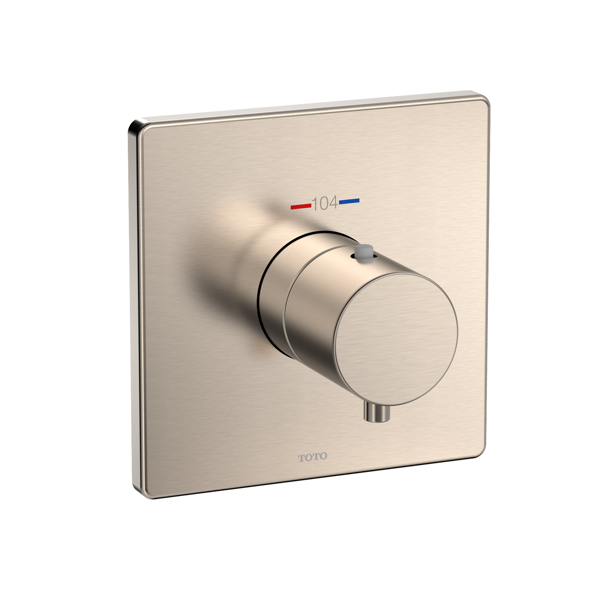 TOTO Square Thermostatic Mixing Valve Shower Trim