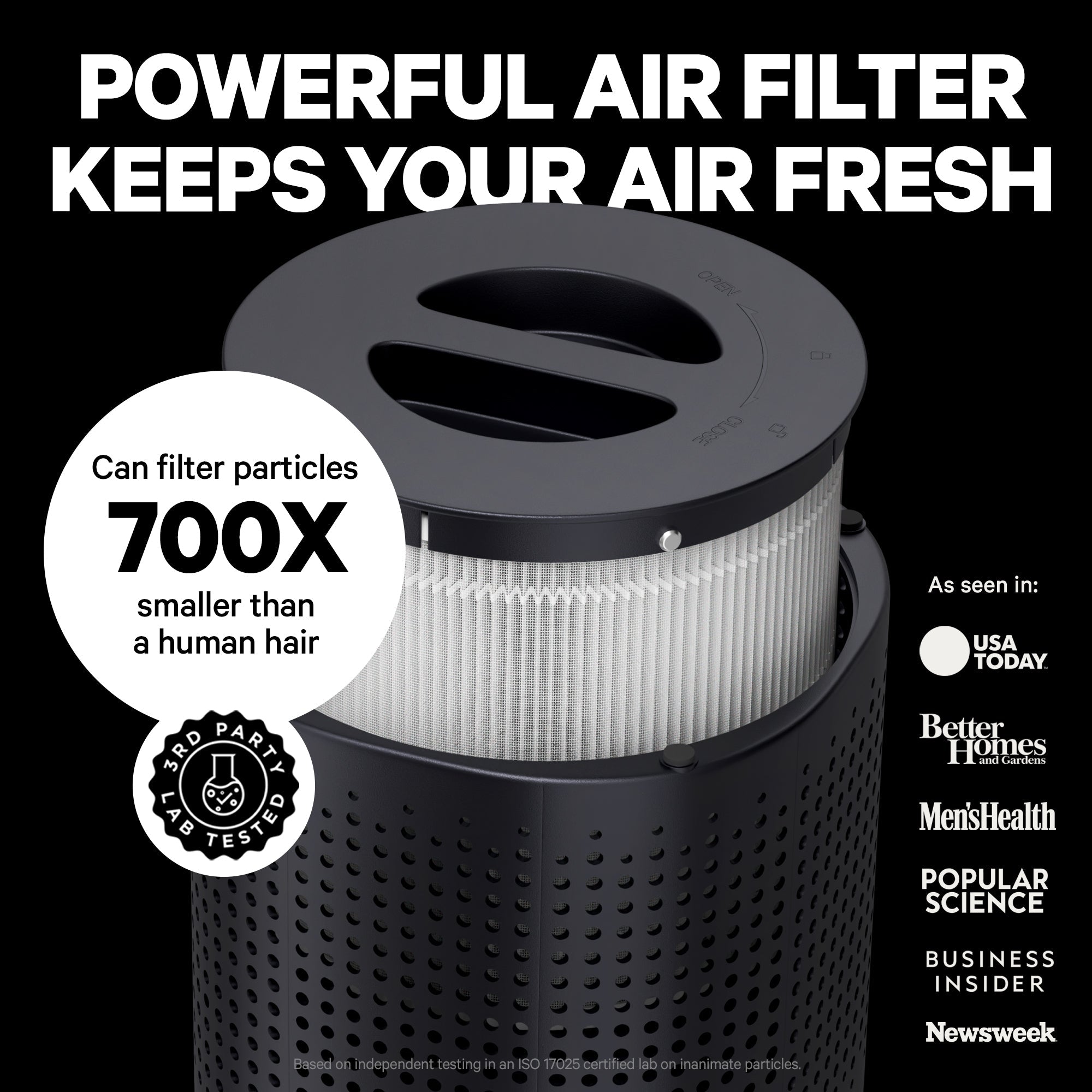 PuroAir 240 HEPA Air Purifier – Home Air Cleaner with HEPA Filter