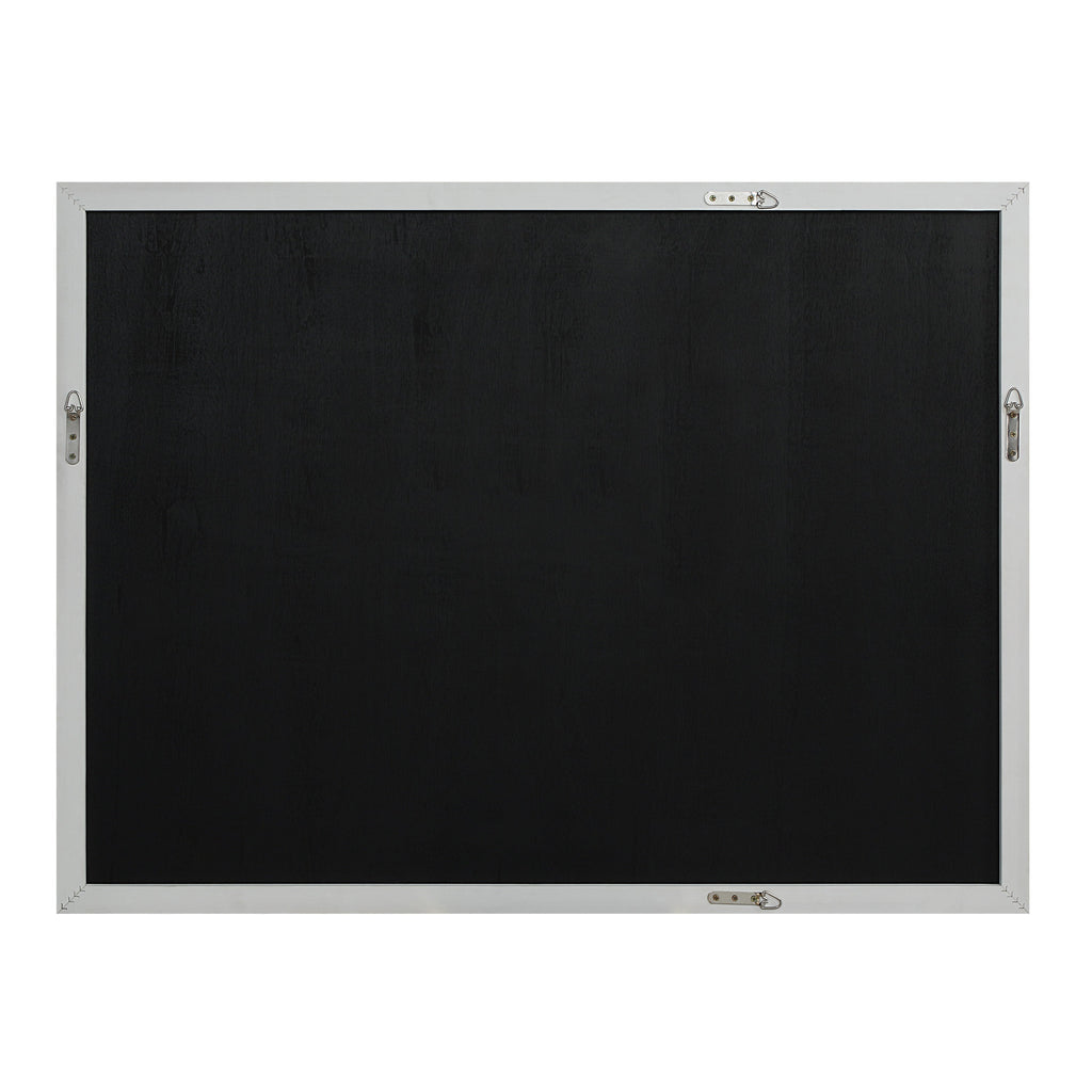 Renwil Erula 48" Wide Wall Art - Matte White