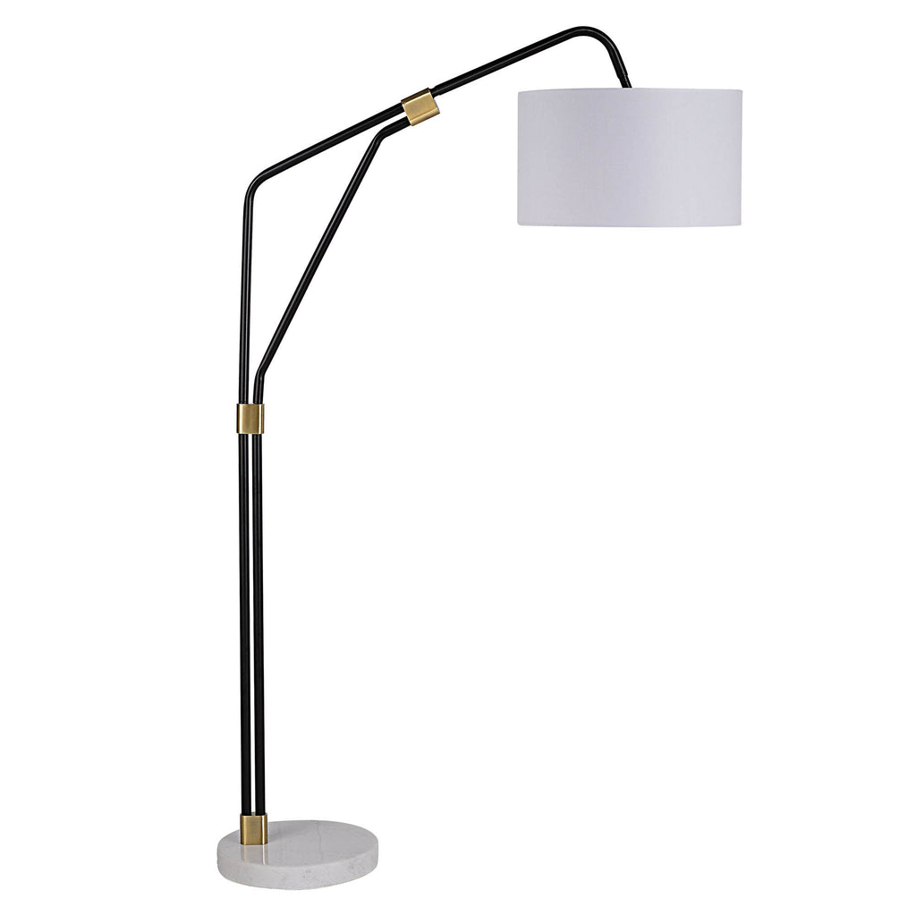 Renwil Wro xton 71" Length Floor Lamp - Matte Black