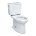TOTO Drake Two Piece Elongated 1.6 GPF Tornado Flush Toilet with Cefiontect
