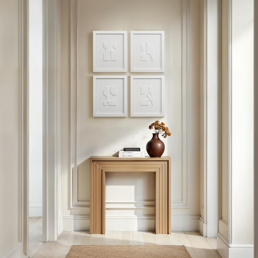 Renwil Ispra 19" Wide Wall Decor - Matte White