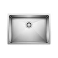 Blanco Radius R10 25" Single Bowl Undermount Stainless Steel Kitchen Sink