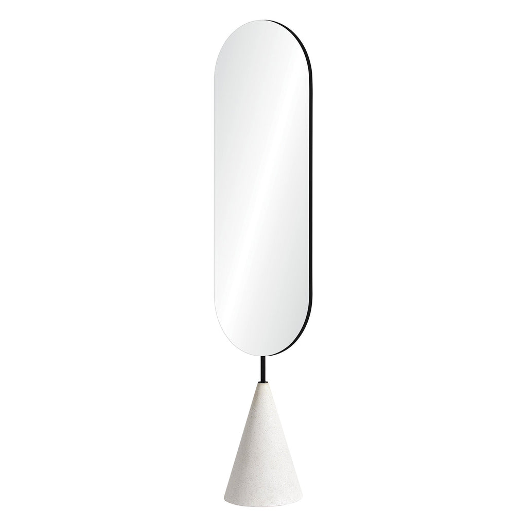Renwil Vawn 70" Tall Oval Full Length Mirror
