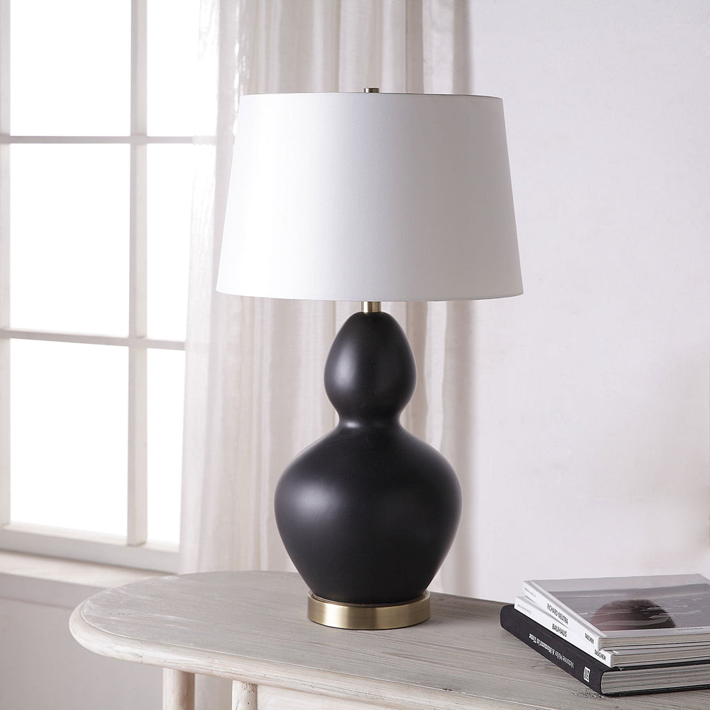 Everren Kamilia 26.75" Length Table Lamp (Set of 2) - Matte Black