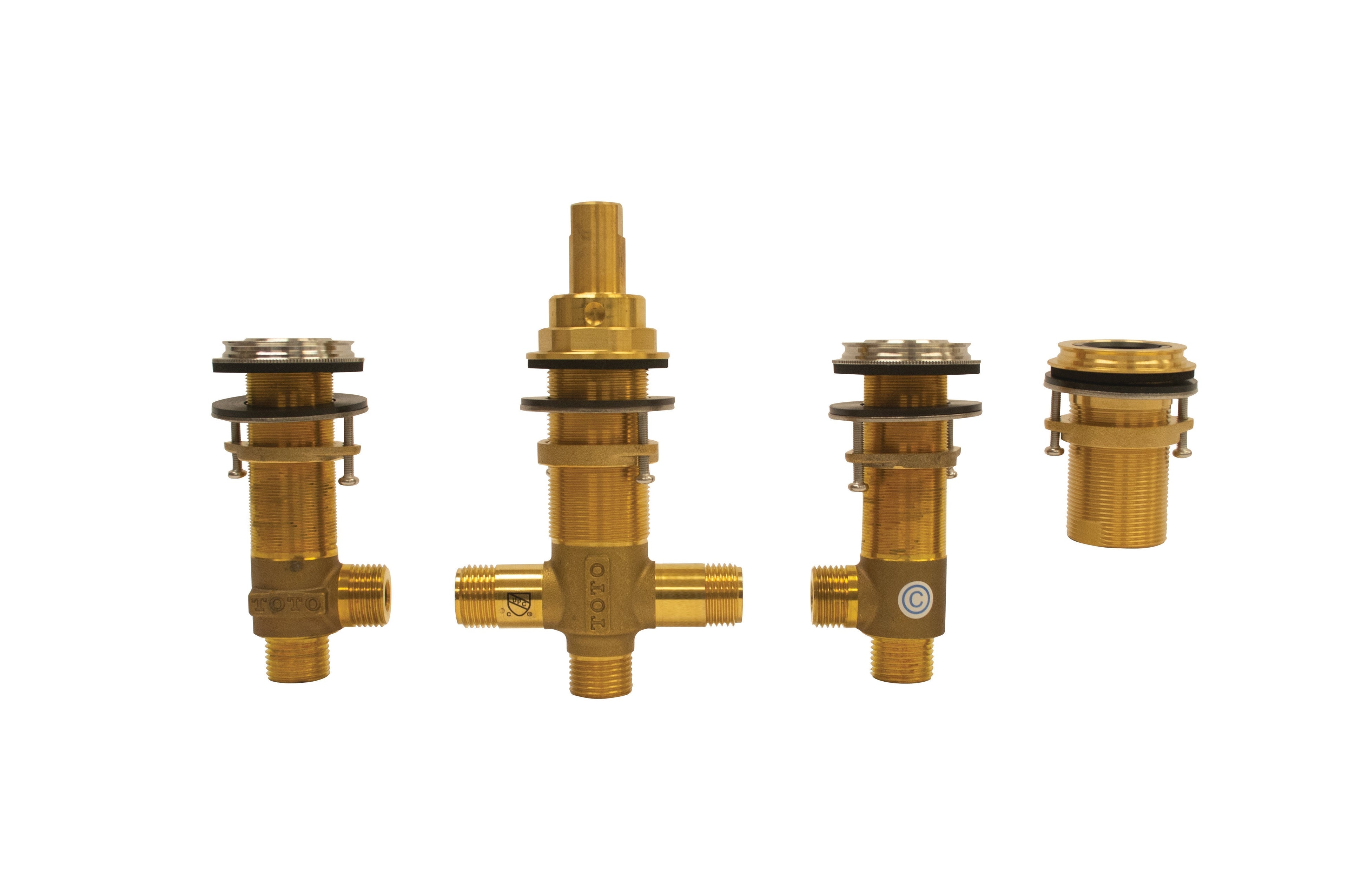 TOTO Four Hole Roman Tub Filler Rough In Valve for GE, GM, GB, and GF Models