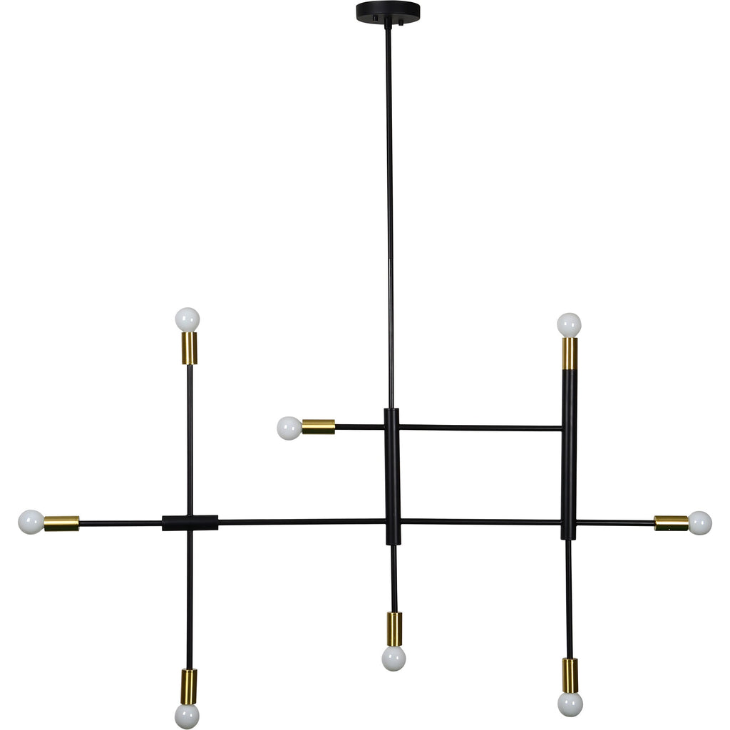 Renwil Reegler 33" Length Ceiling Fixture - Black