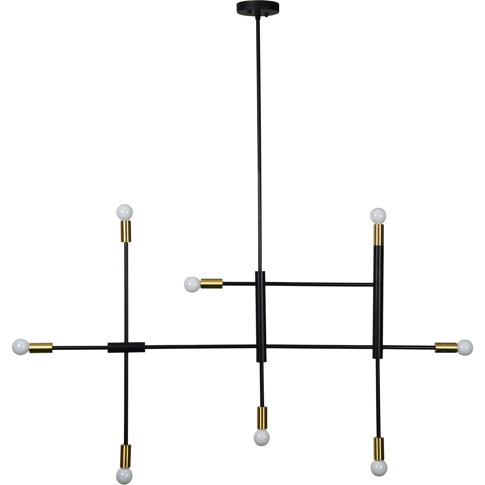 Renwil Reegler 33" Length Ceiling Fixture - Black