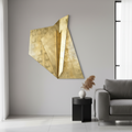Renwil Leah 43" Wide Wall Art - Gold