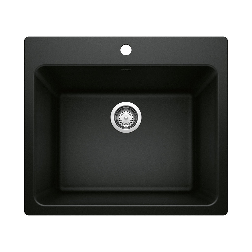 Blanco Liven Silgranit 25" Single Bowl Dual Mount Laundry Sink