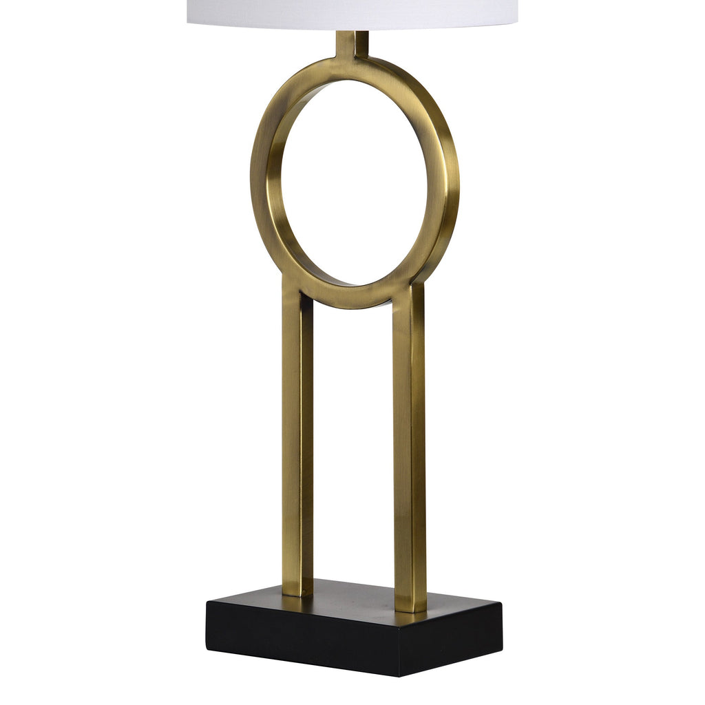 Everren Burlington 28.5" Length Table Lamp -  Brass