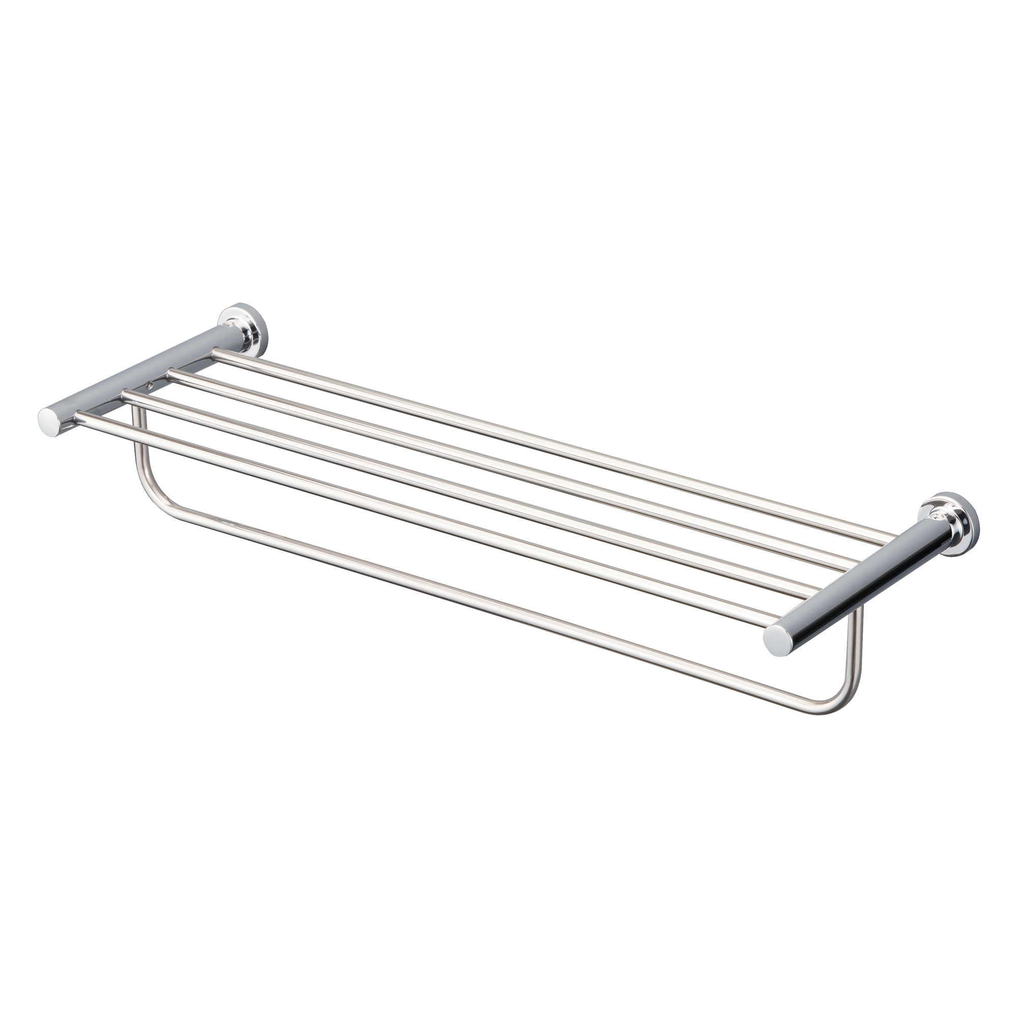 TOTO L Series Round Towel Shelf with Hanging Bar