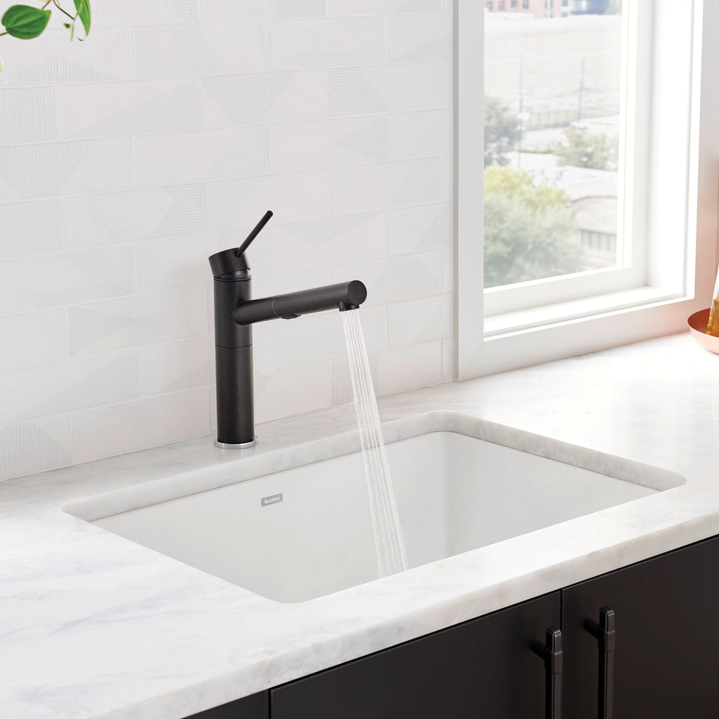 Blanco Precis Silgranit 27" Single Bowl Undermount Kitchen Sink